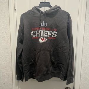 Kansas City Chiefs Super Bowl LIV Hoodie. Fanatics Brand. Size Large.